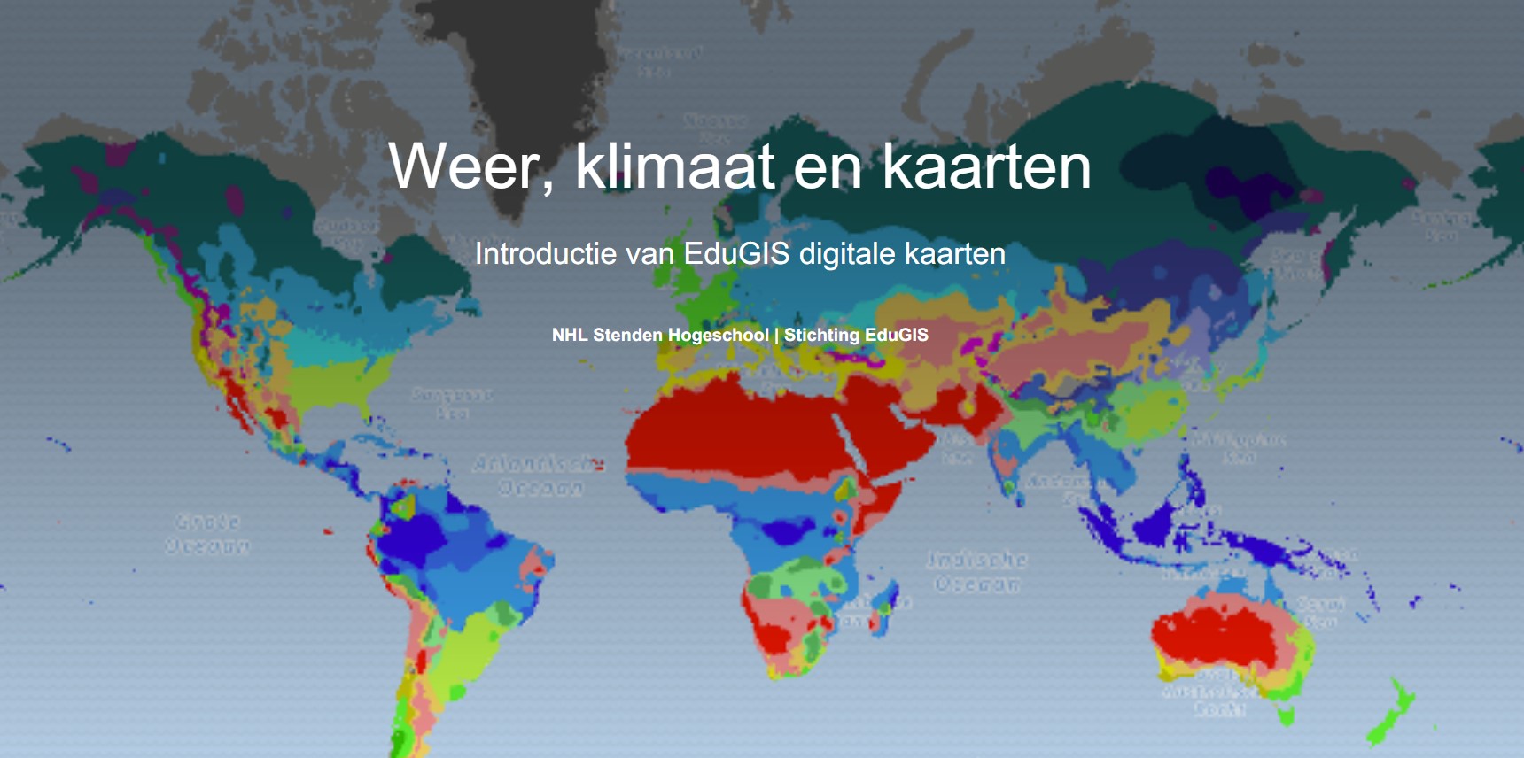 Weer klimaat kaarten